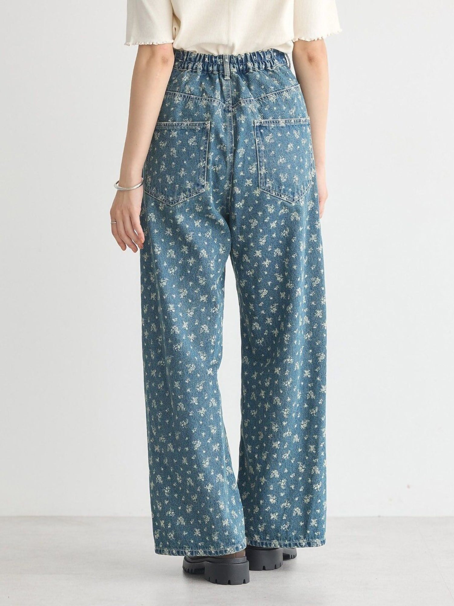 Kenzi Tuck Hook Denim Pants