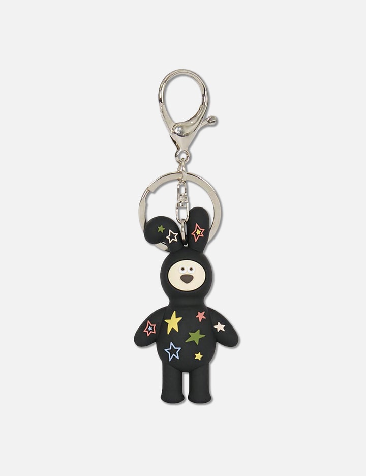 WOOD_star keyring