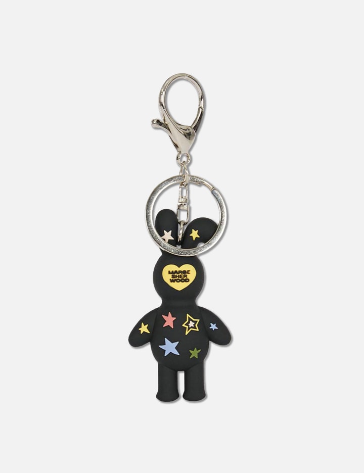 WOOD_star keyring