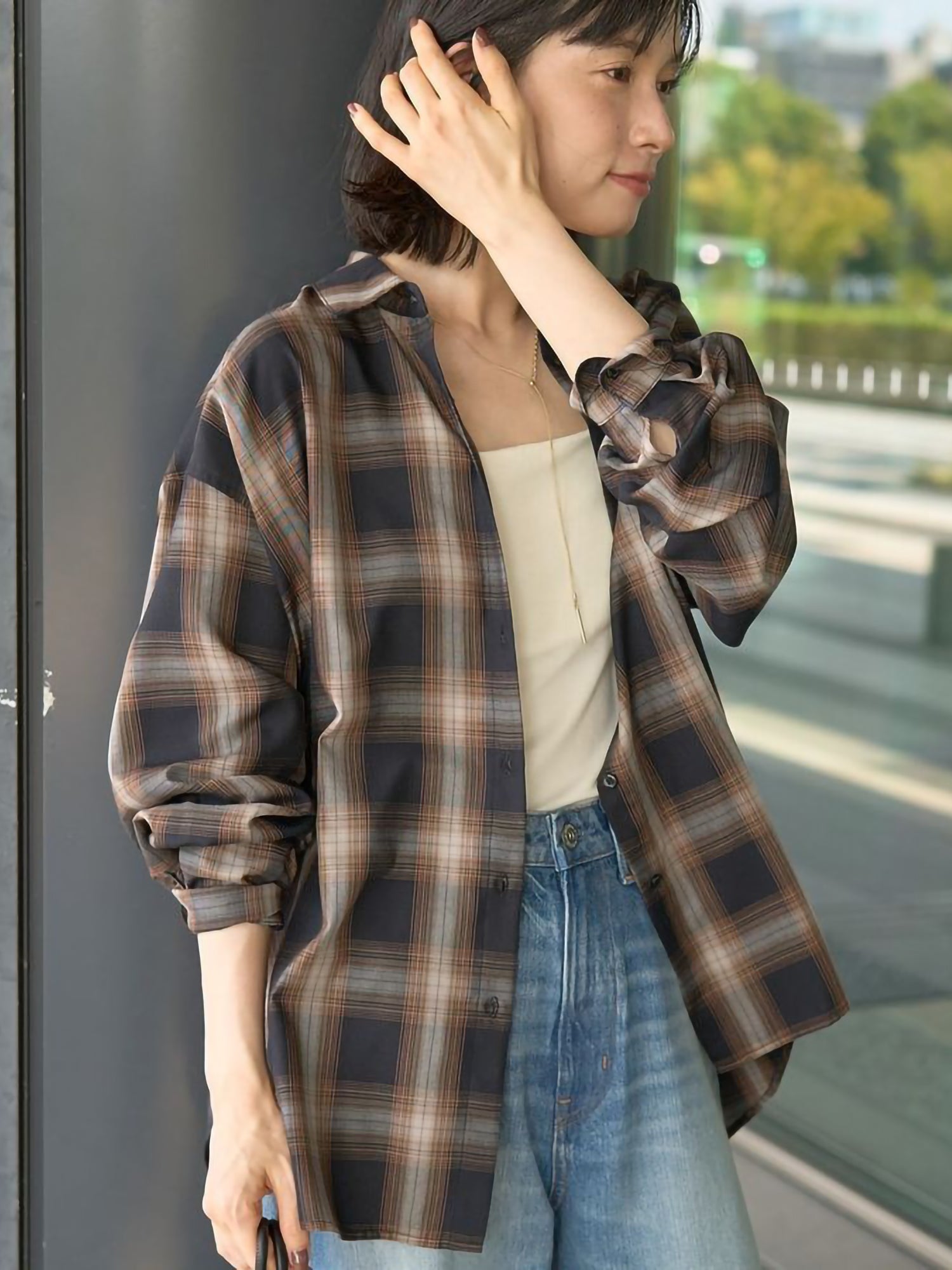 Kirika Check shirt
