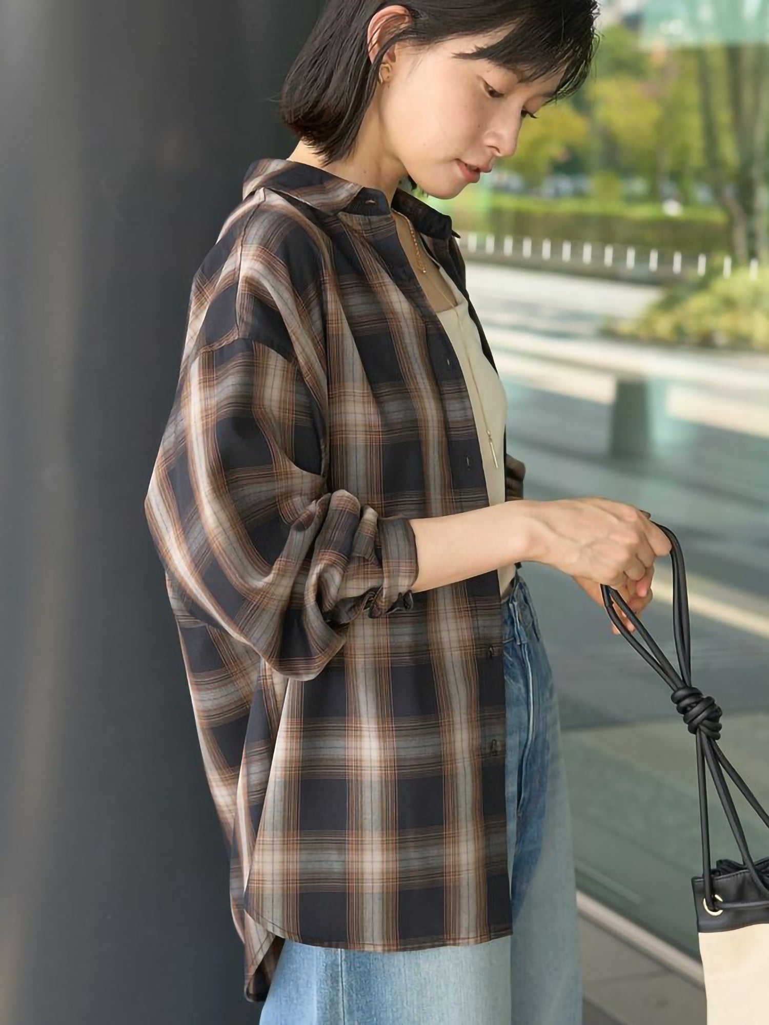 Kirika Check shirt