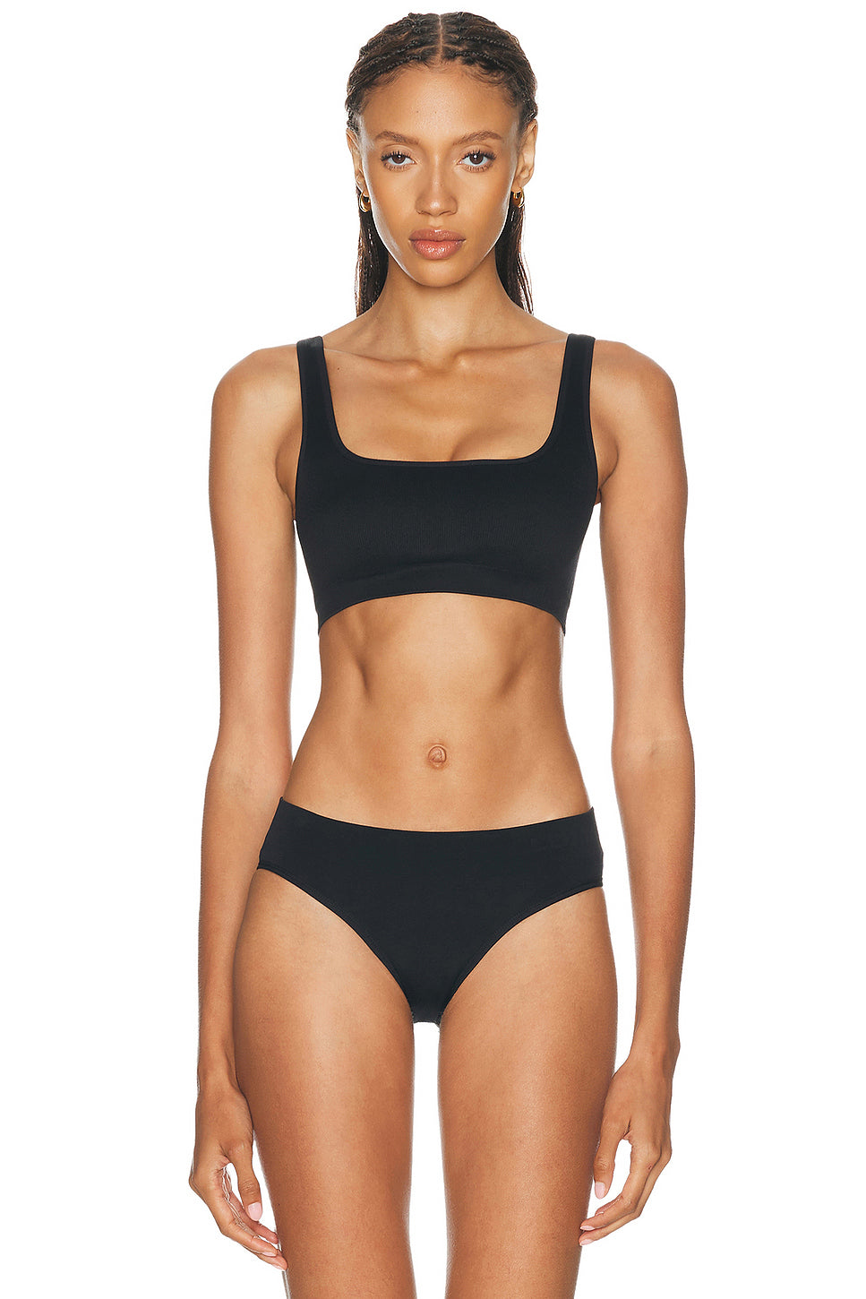 High Sculpt Ribbed Seamless Bra