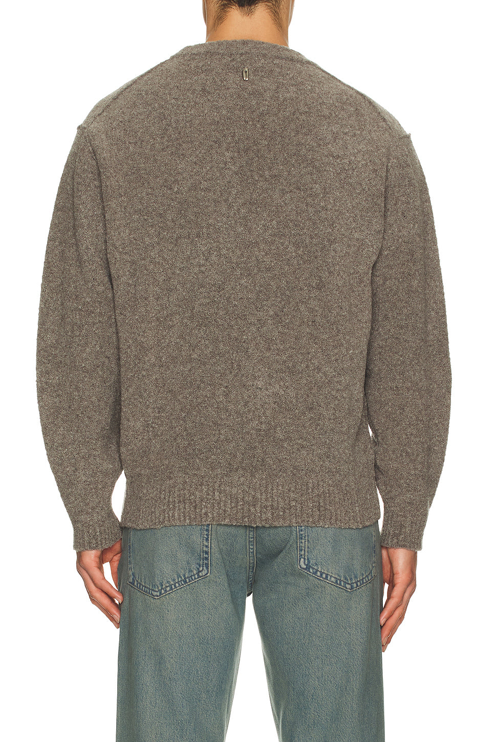 Boucle Reverse Seam Pullover