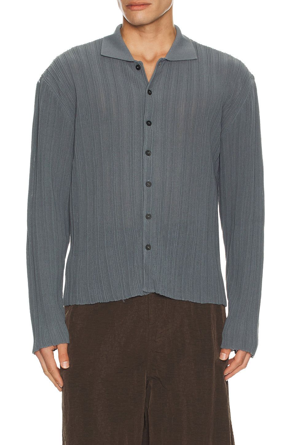 Ribbed Cardigan