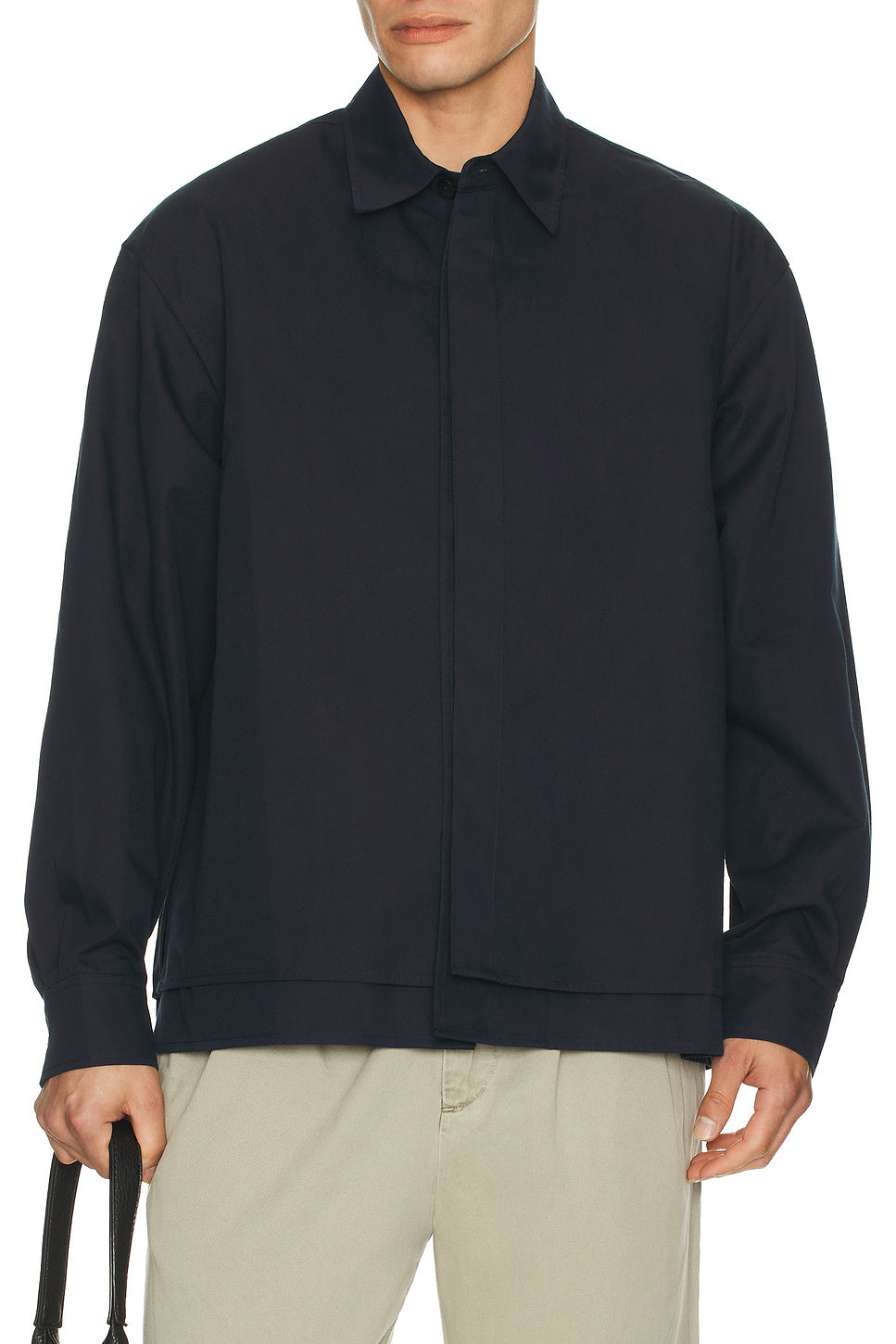 Double Layered Cotton Shirt