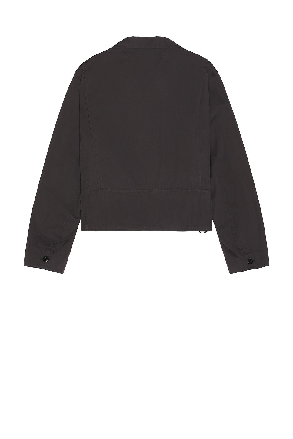 Compact Cotton Twill Short Utility Jacket