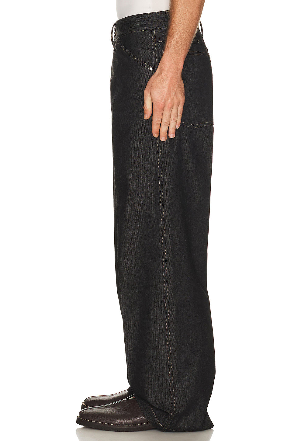 Wide Pant With Studs