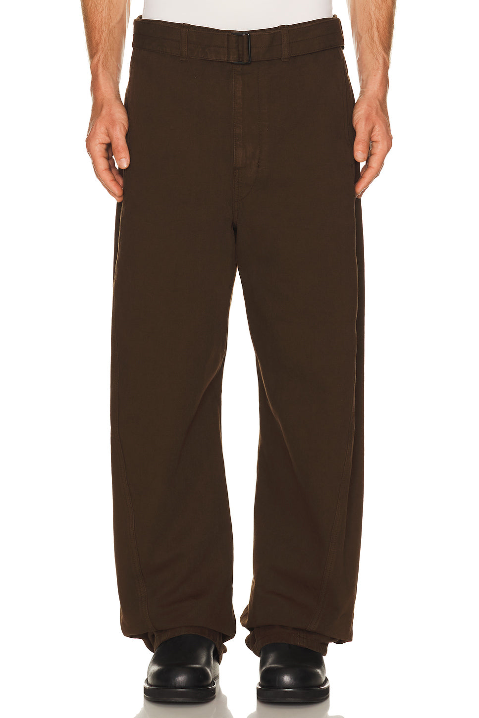Twisted Belted Pants