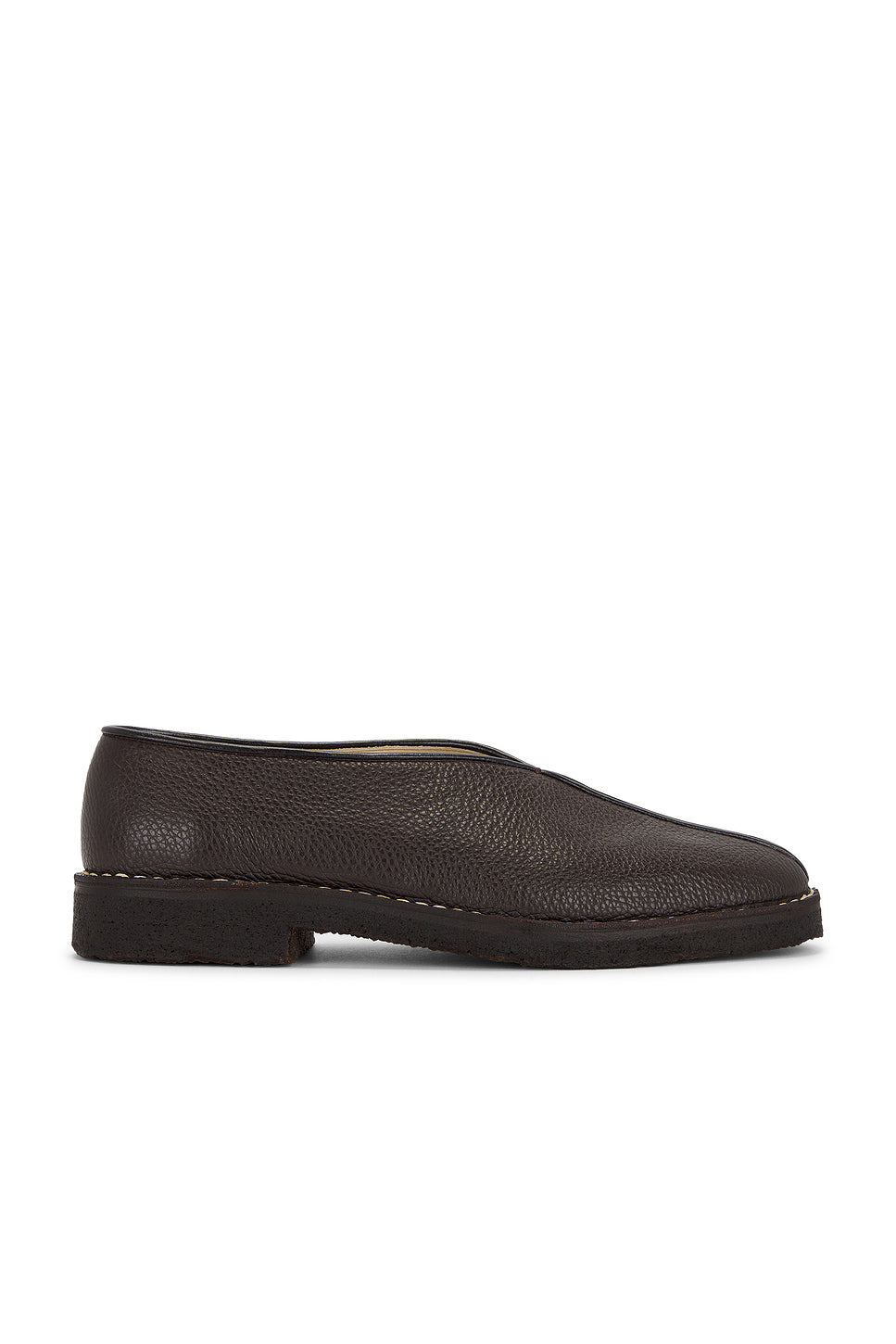 Piped Crepe Slippers