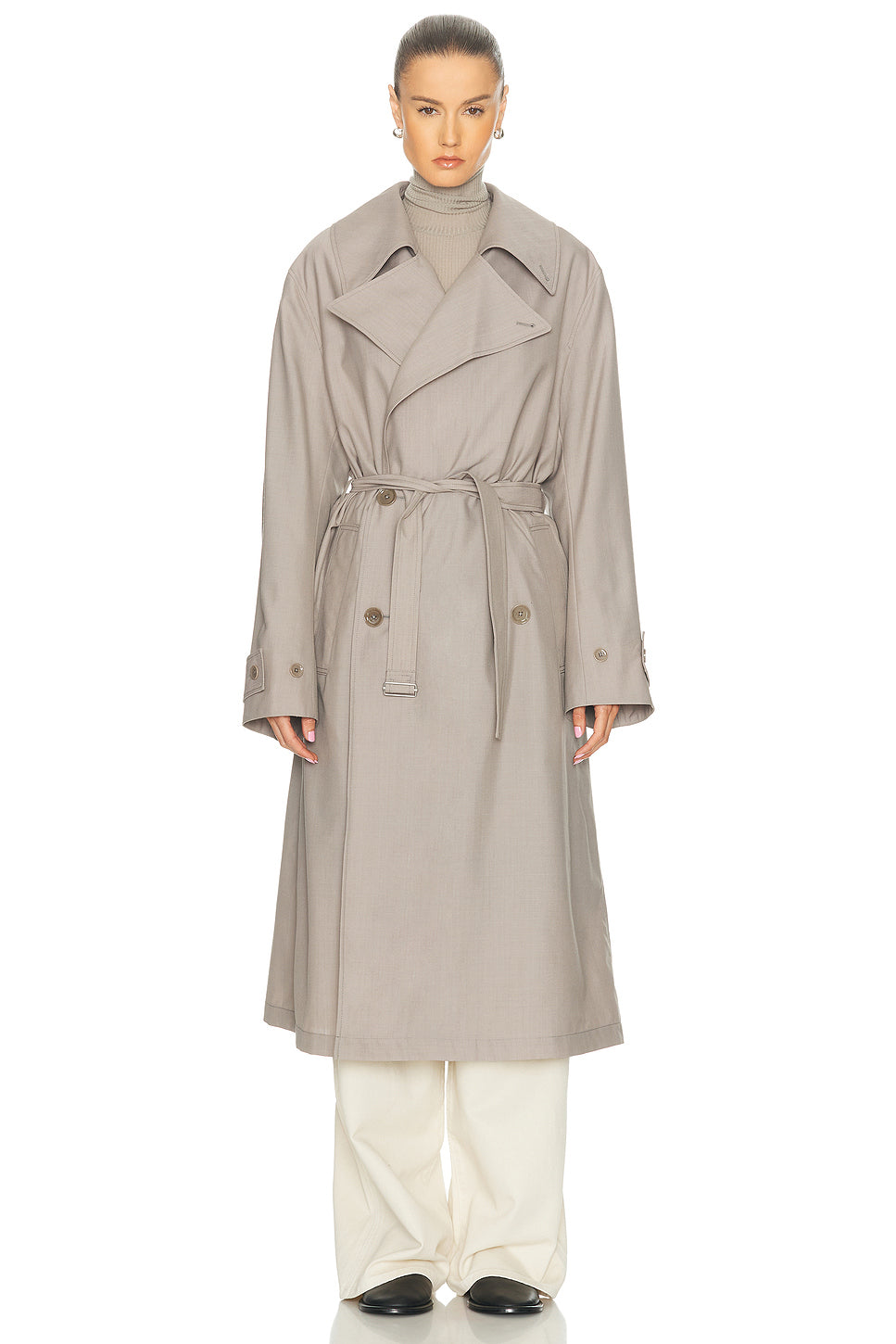 Detachable Lining Trench Coat