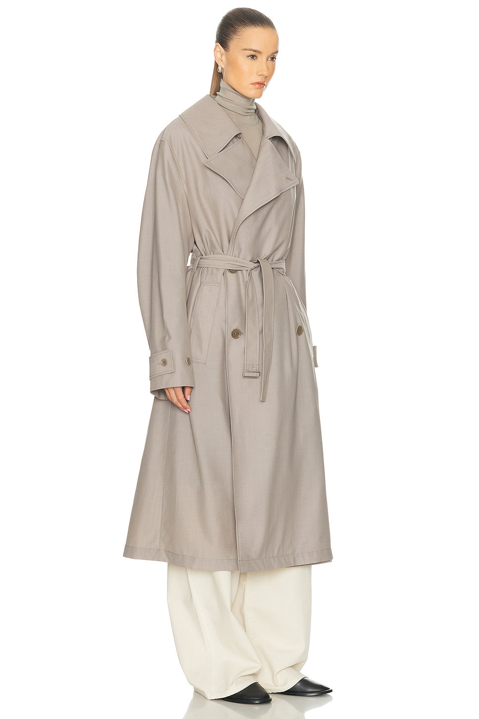 Detachable Lining Trench Coat