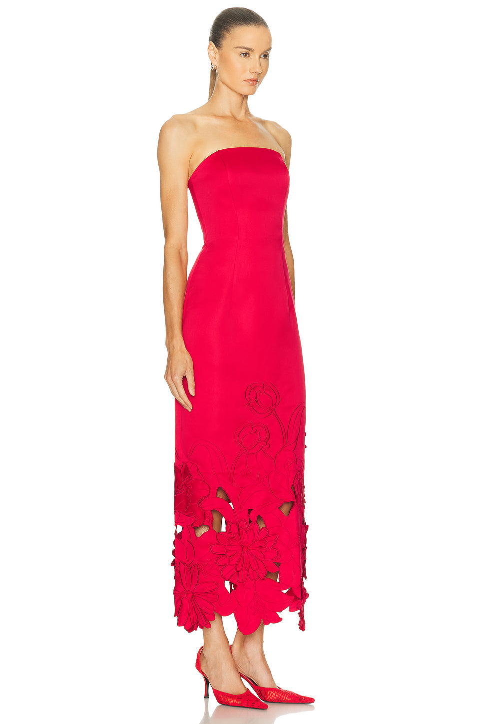 Zayna Applique Bustier Maxi Dress