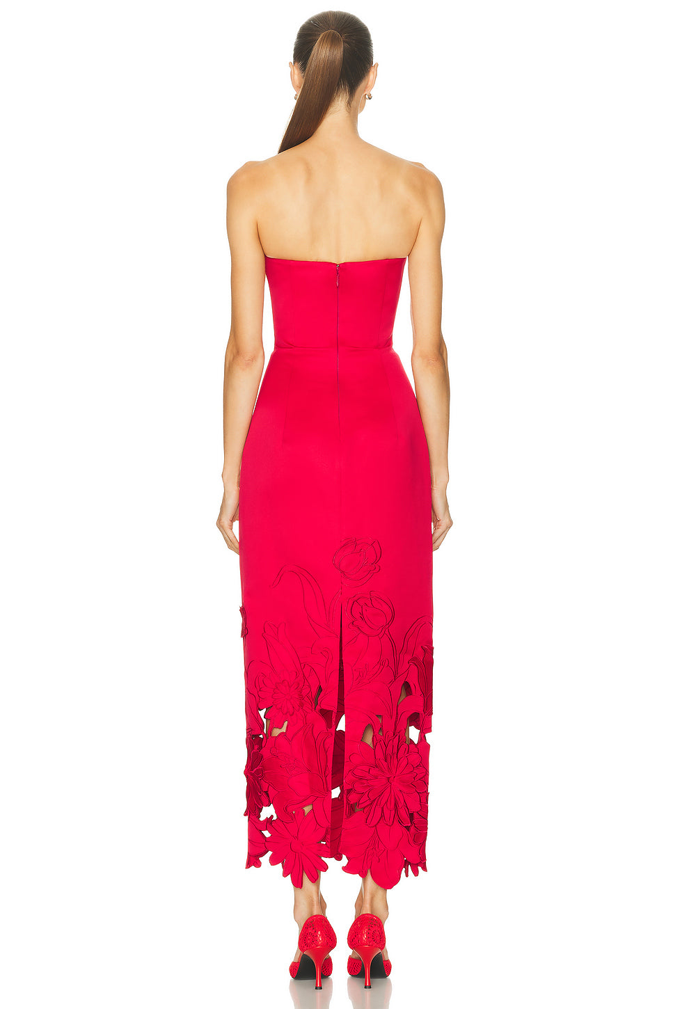 Zayna Applique Bustier Maxi Dress