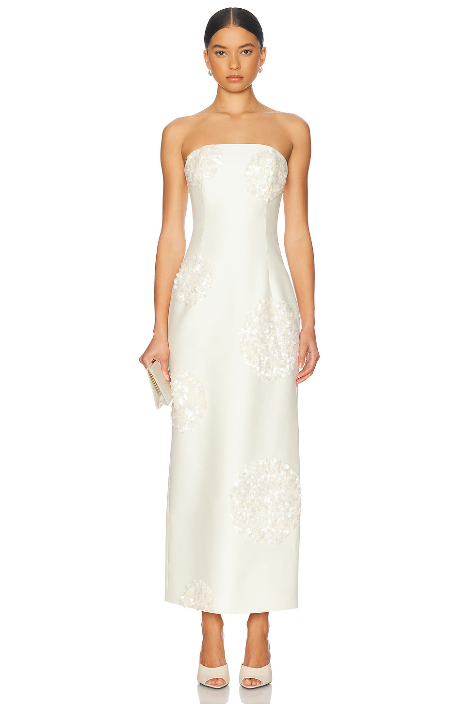 Rayna Embellished Bustier Maxi Dress