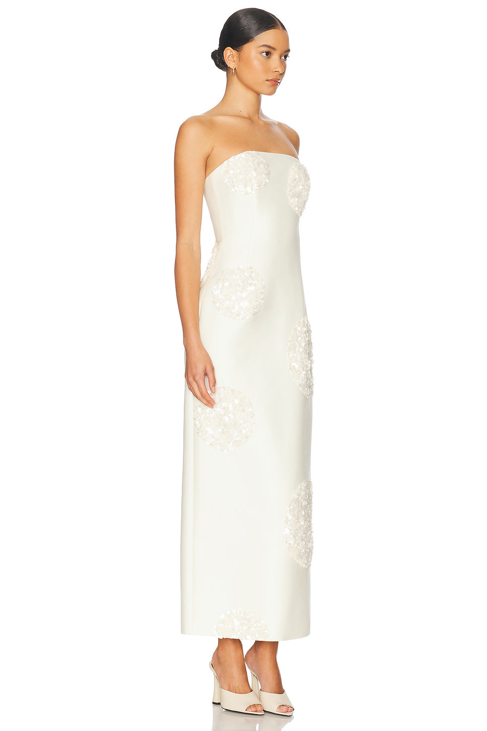 Rayna Embellished Bustier Maxi Dress