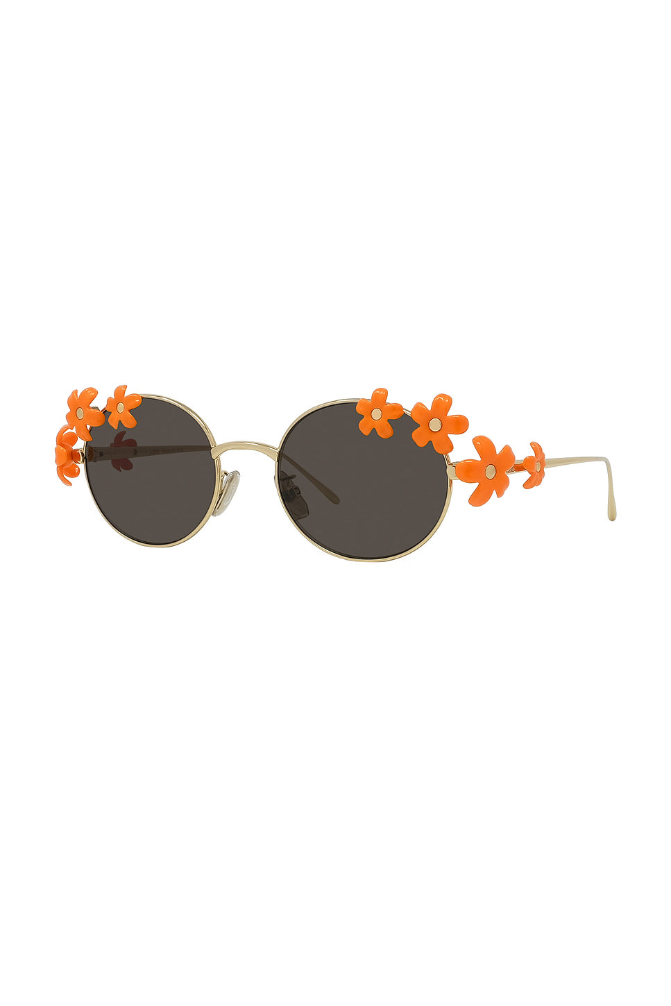 Flowers Round Sunglasses
