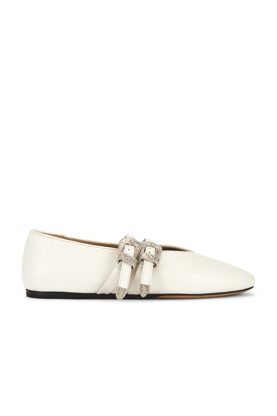 Claudia Western Buckle Ballet Slipper