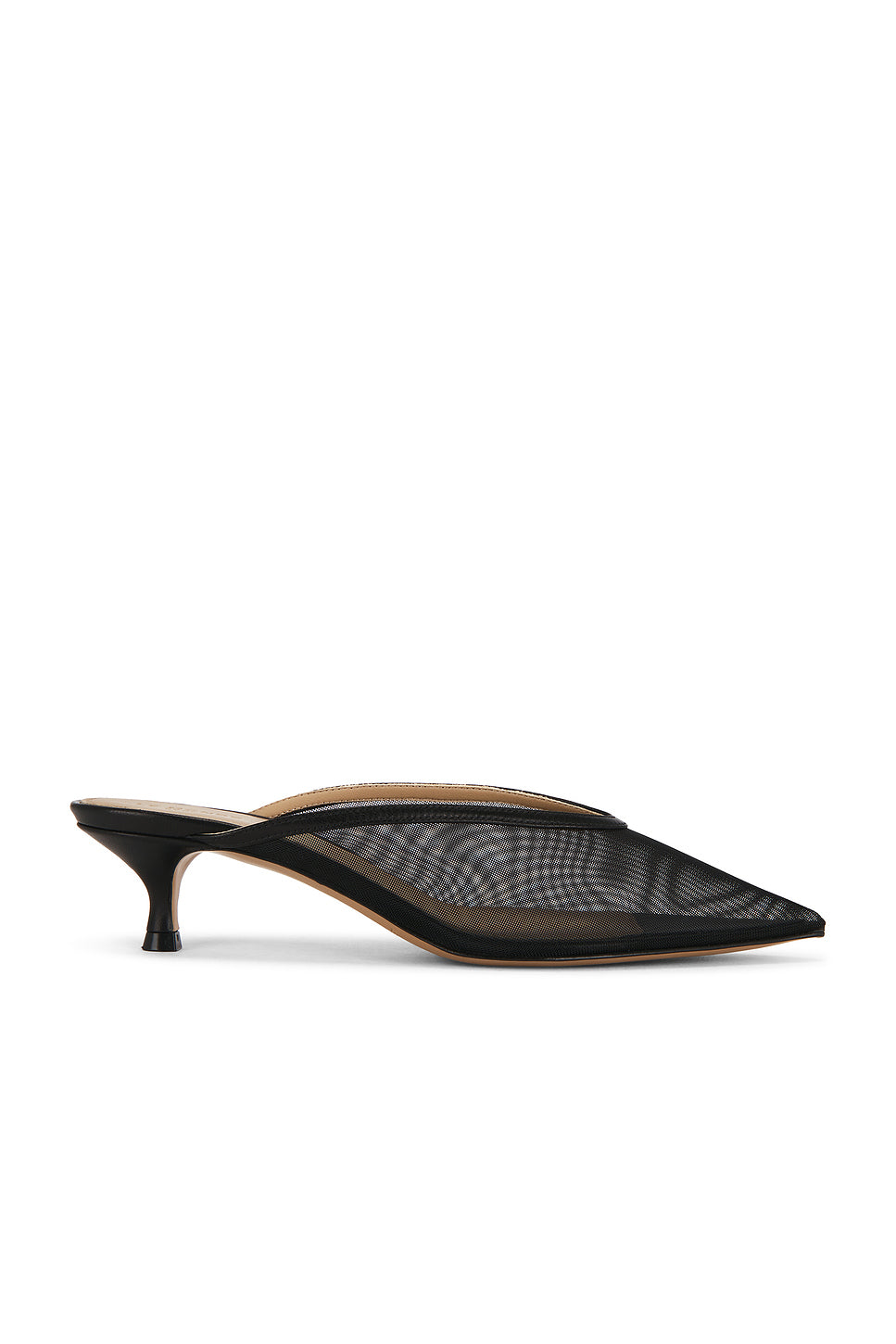 Venetian Kitten Heel Mule