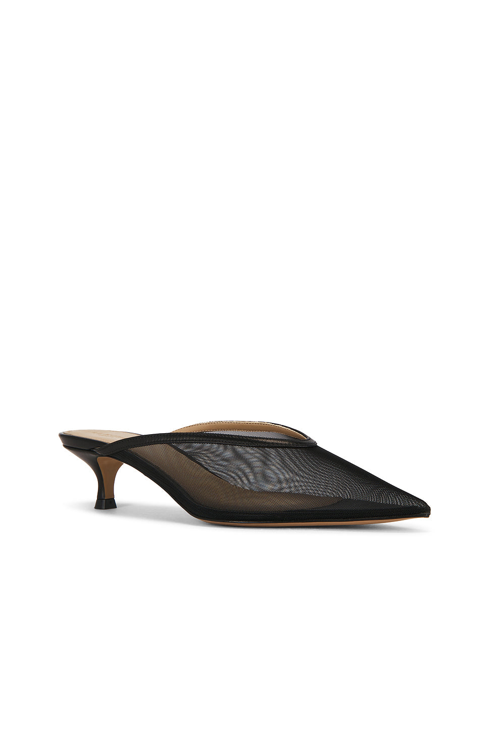 Venetian Kitten Heel Mule