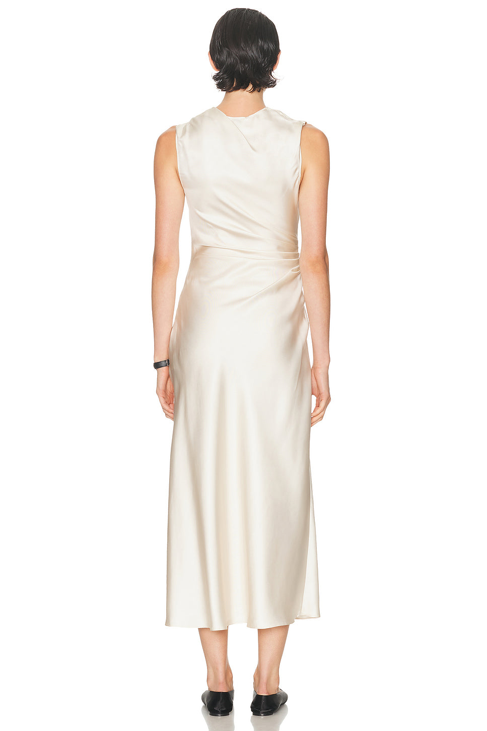 Roan Sleeveless Draped Dress