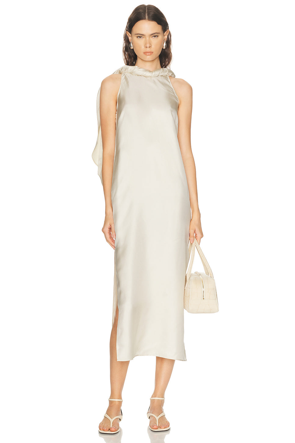 Susan Twisted Collar Dress