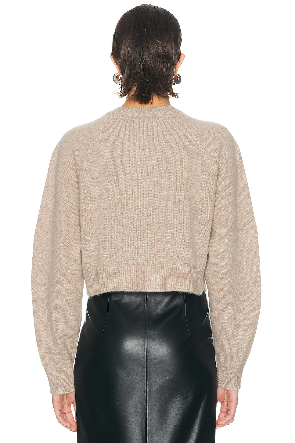 Heike Cropped Raglan Cardigan