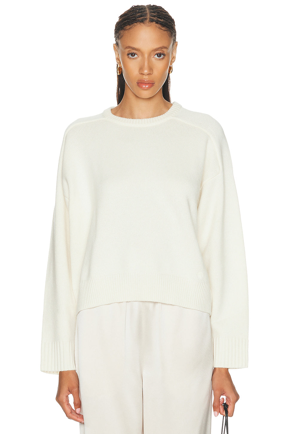 Breha Saddle-Sleeve Sweater
