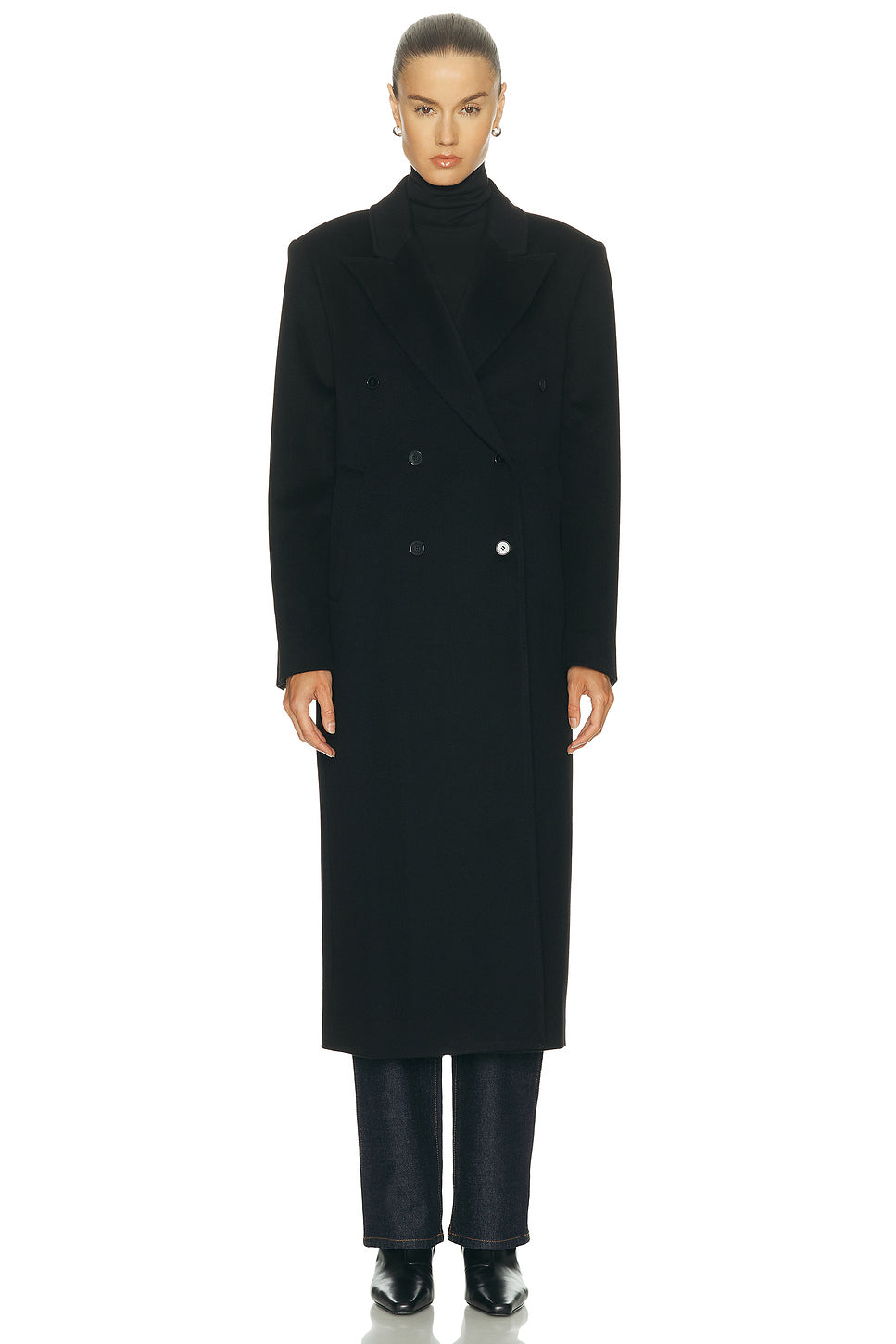 X Loro Piana Rosco Double Breasted Coat