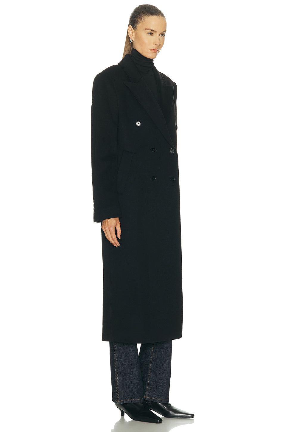 X Loro Piana Rosco Double Breasted Coat