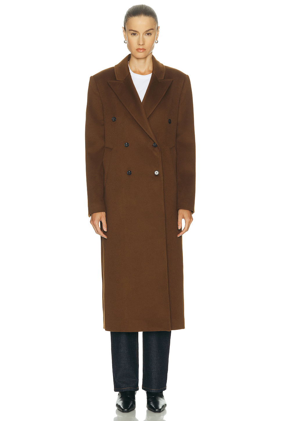 X Loro Piana Rosco Double Breasted Coat