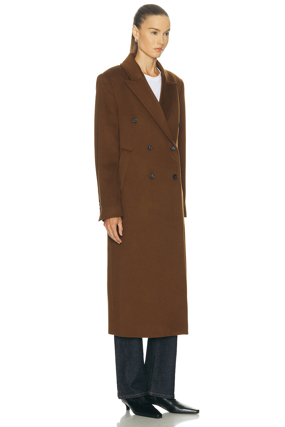 X Loro Piana Rosco Double Breasted Coat