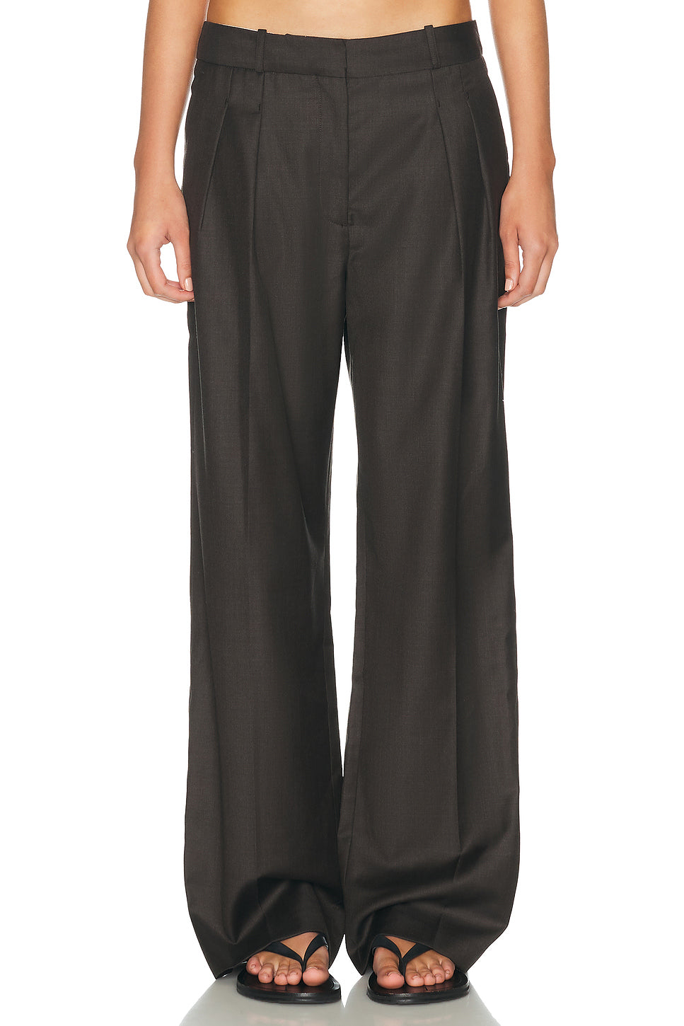 Sbiru Pleated Tailored Pant