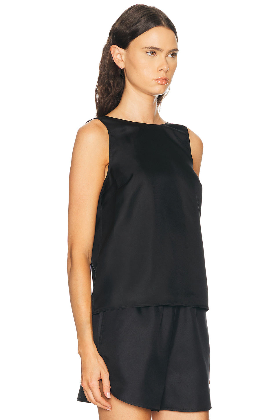 Gema Draped Open Back Top