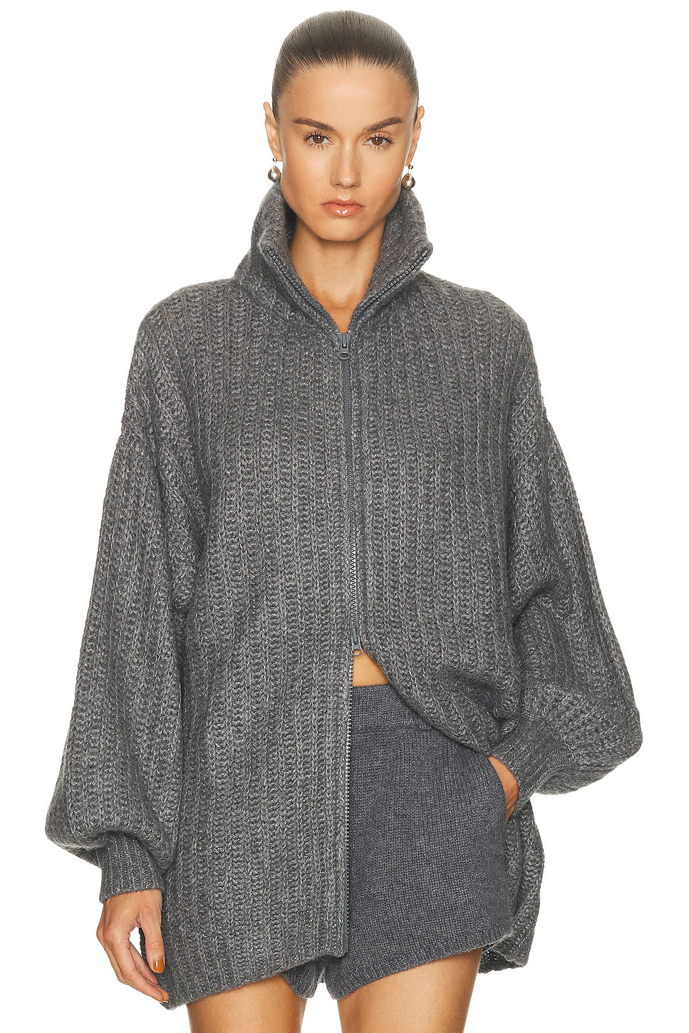 Marly Zip Up Cardigan