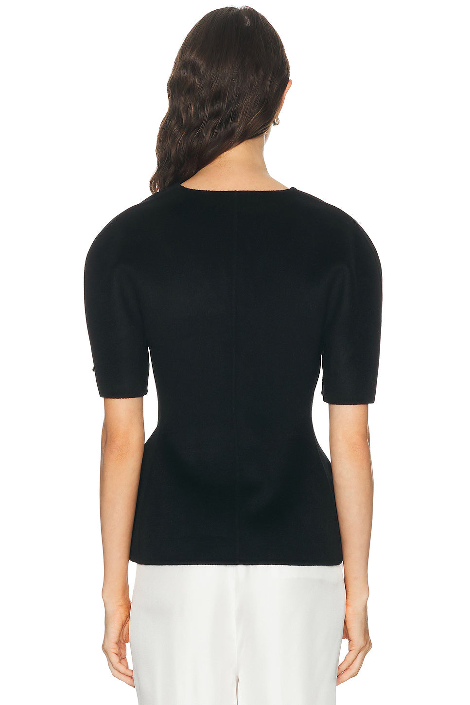 Double V Neck Top