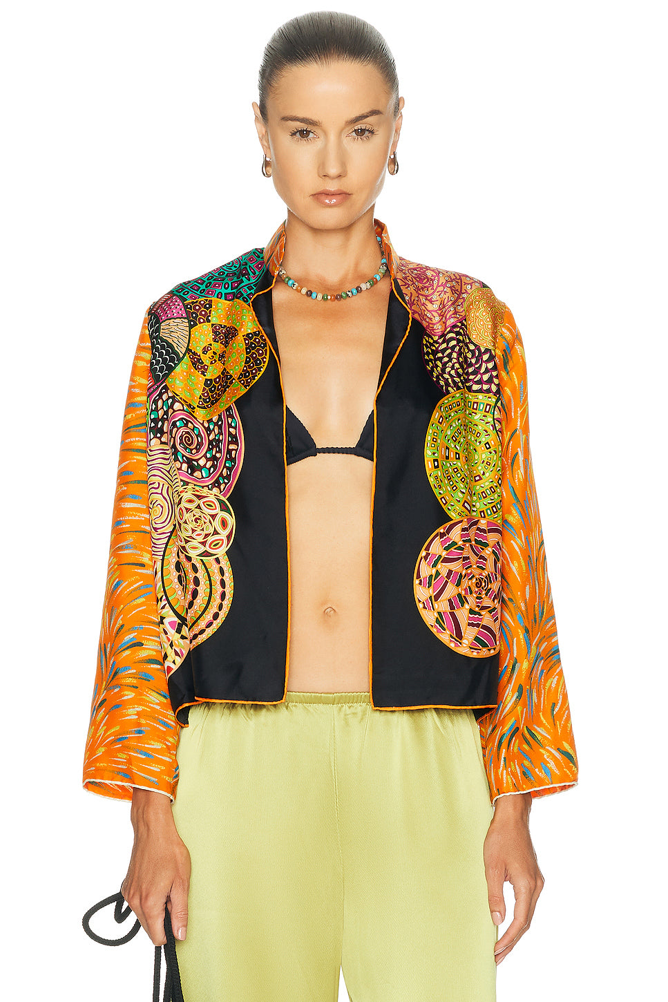 Jacket without Buttons