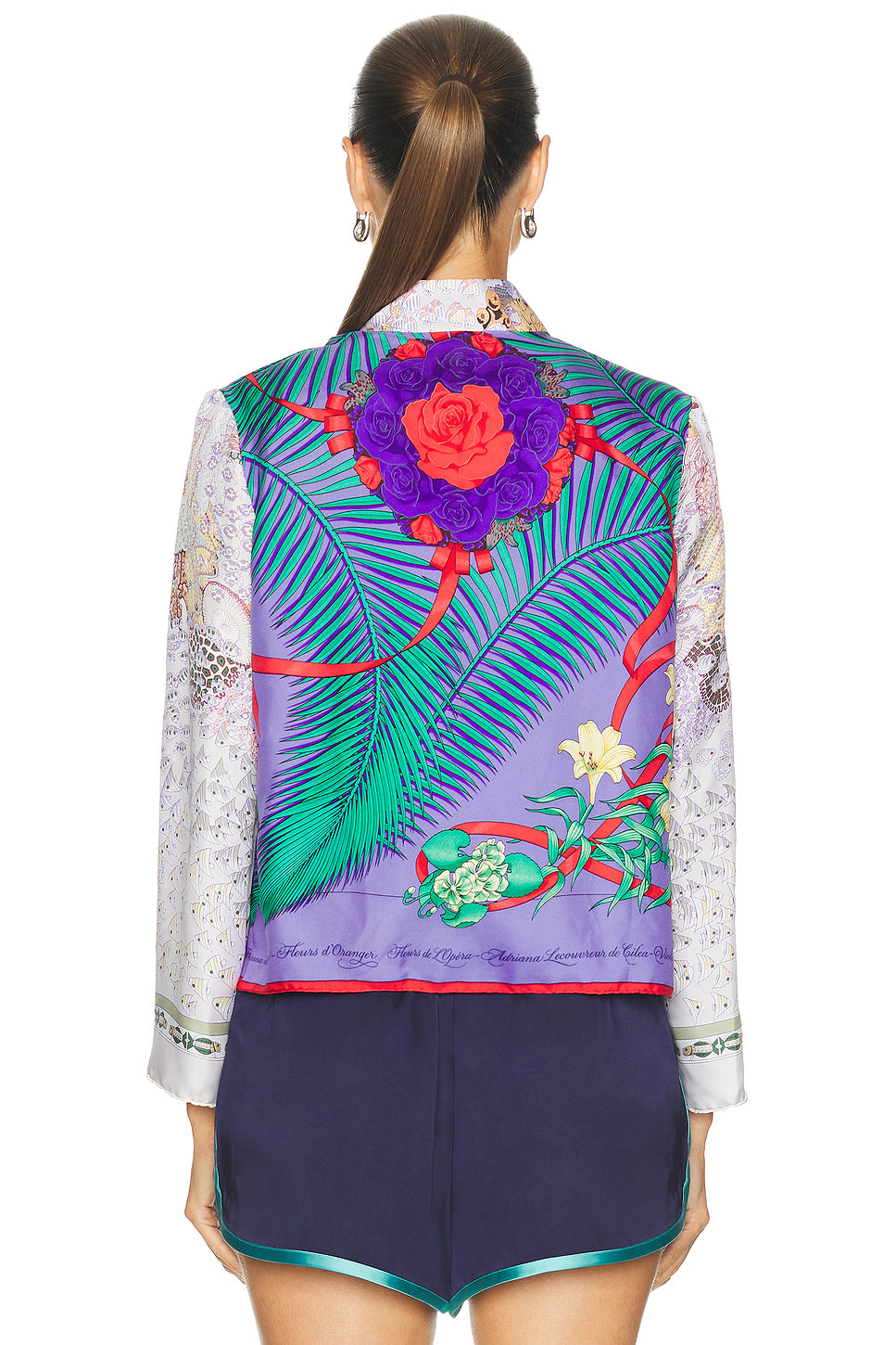 Silk Jacket without Buttons