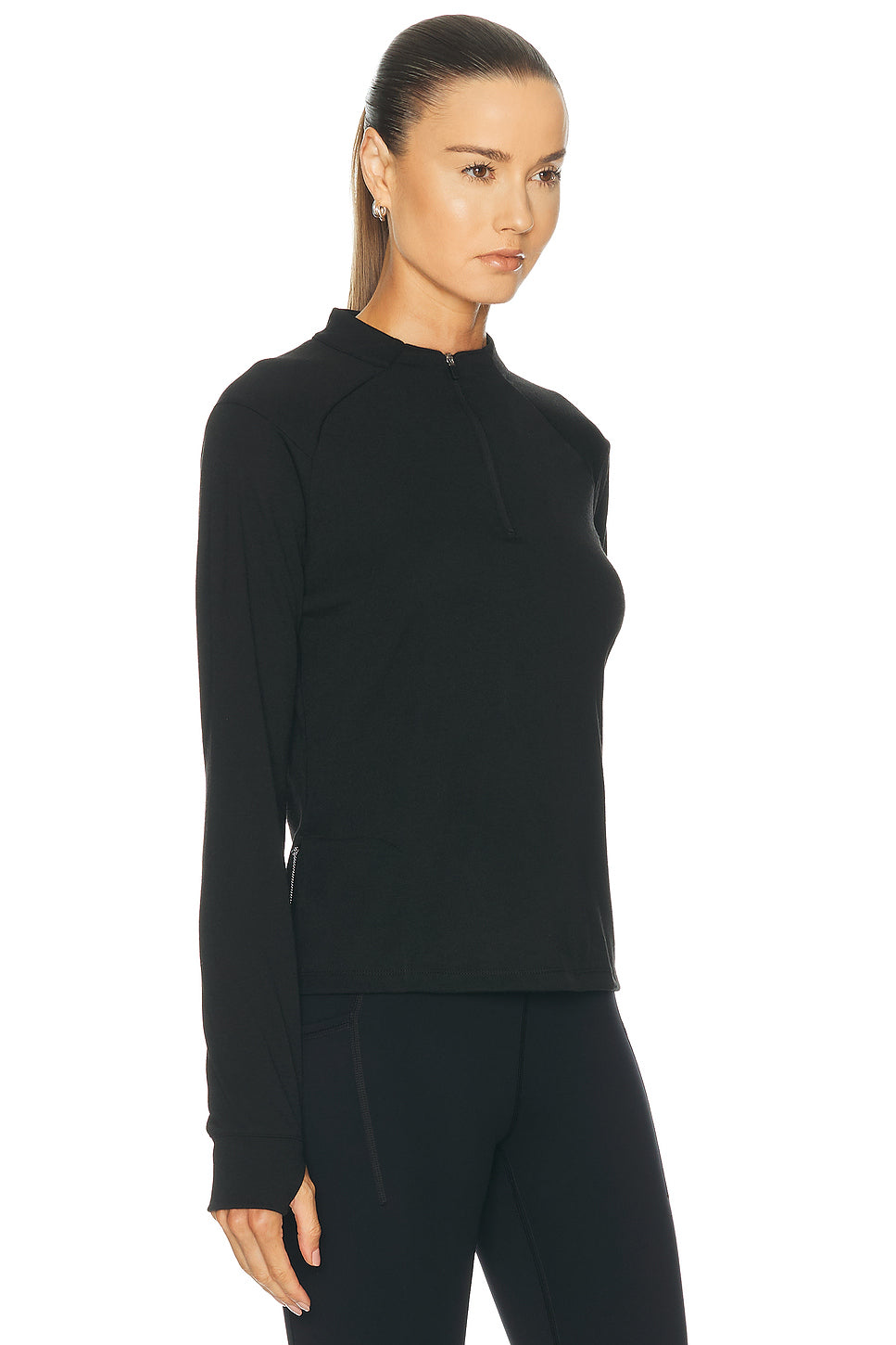 Jorie Merino Quarter Zip Jacket