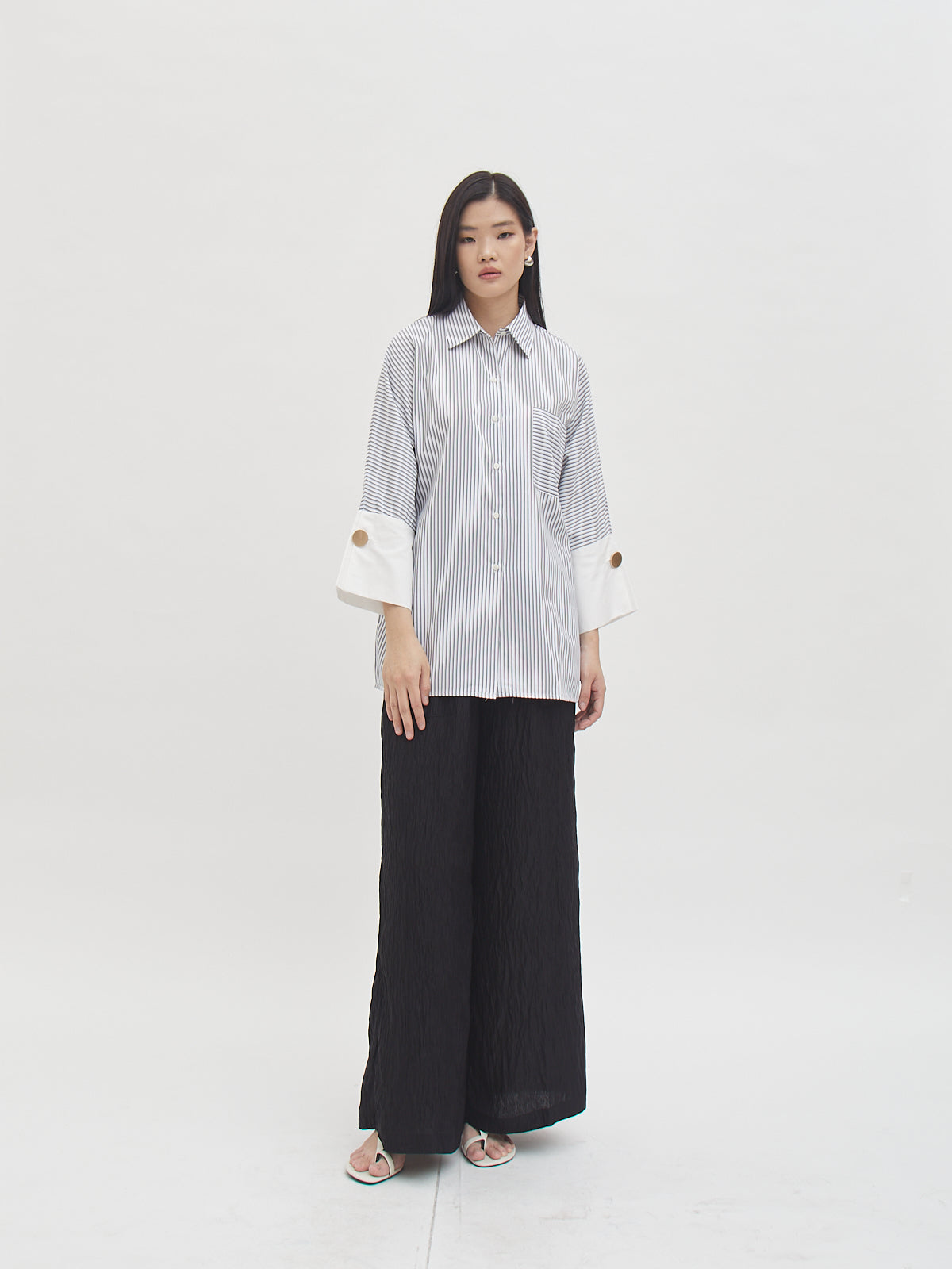 Leela Shirt with Big Cuff