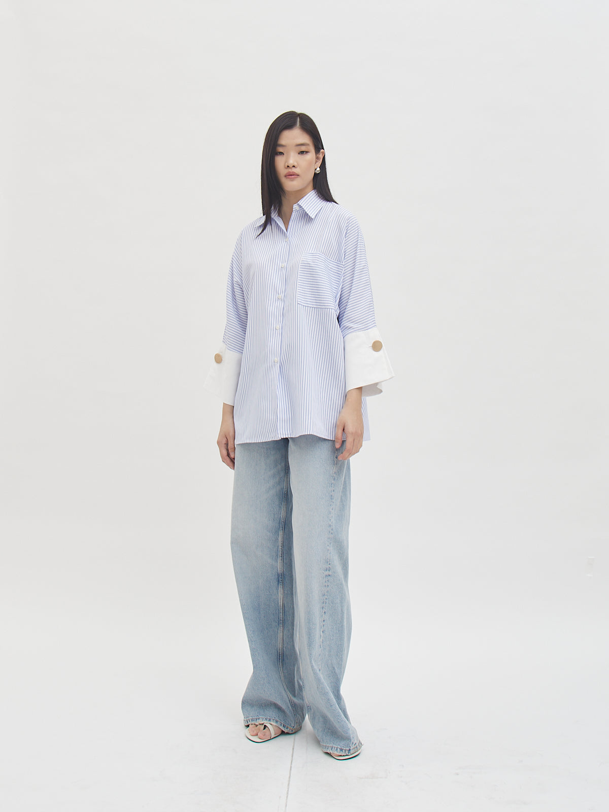 Leela Shirt with Big Cuff