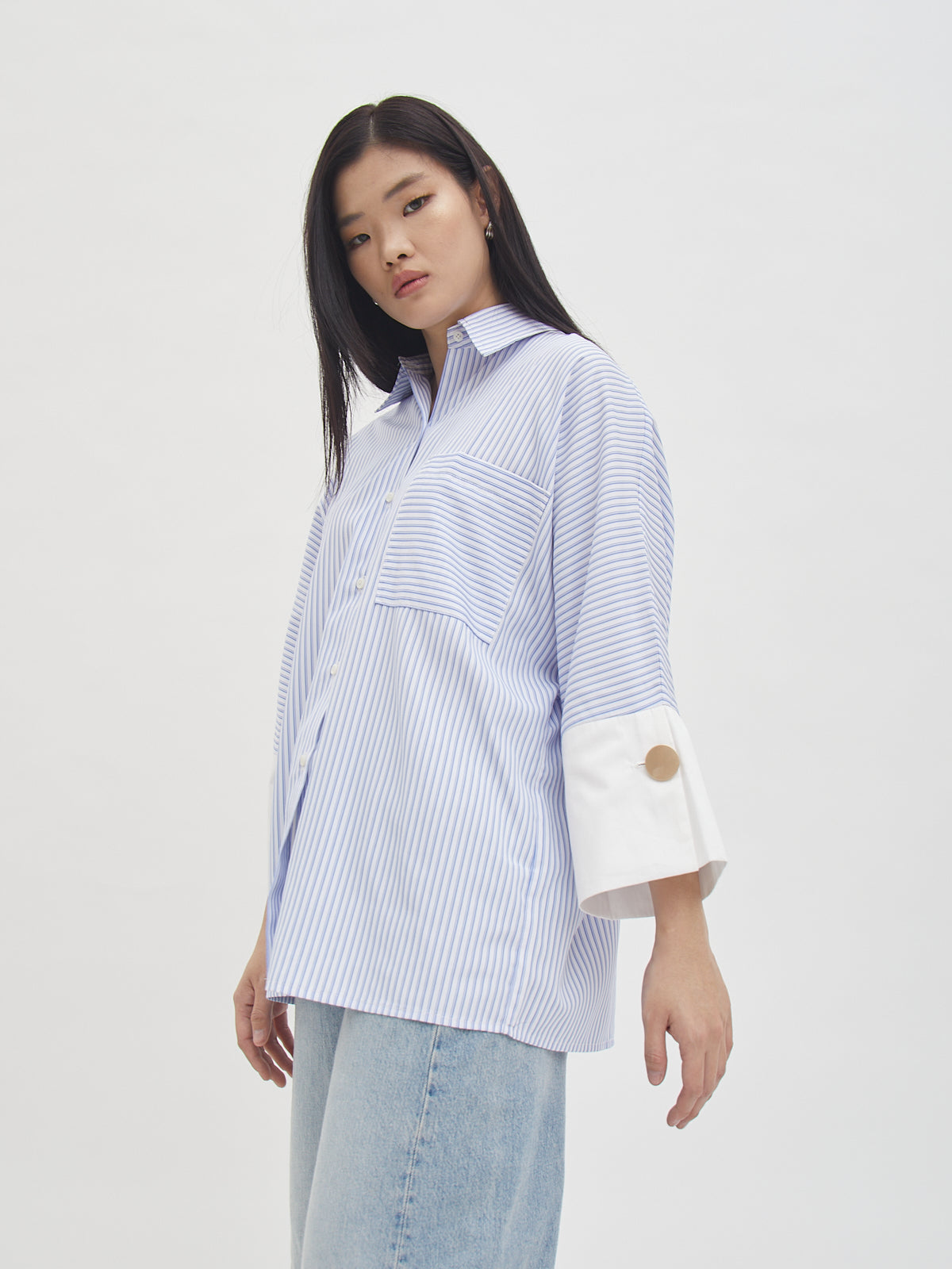 Leela Shirt with Big Cuff