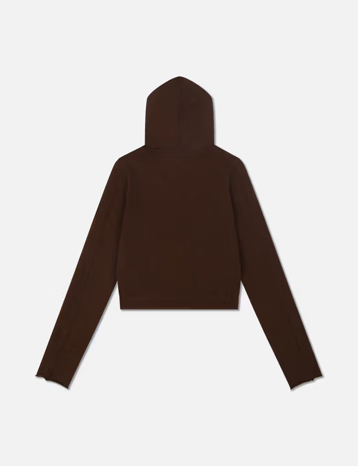 Lightweight Cropped Zip Up