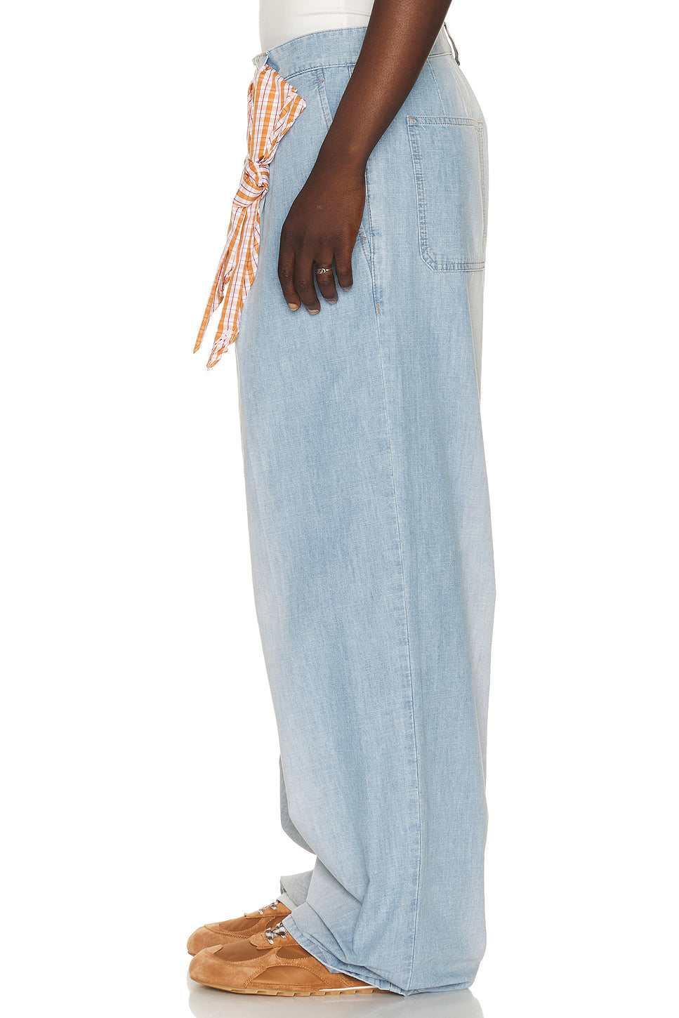Baggy Denim Trousers