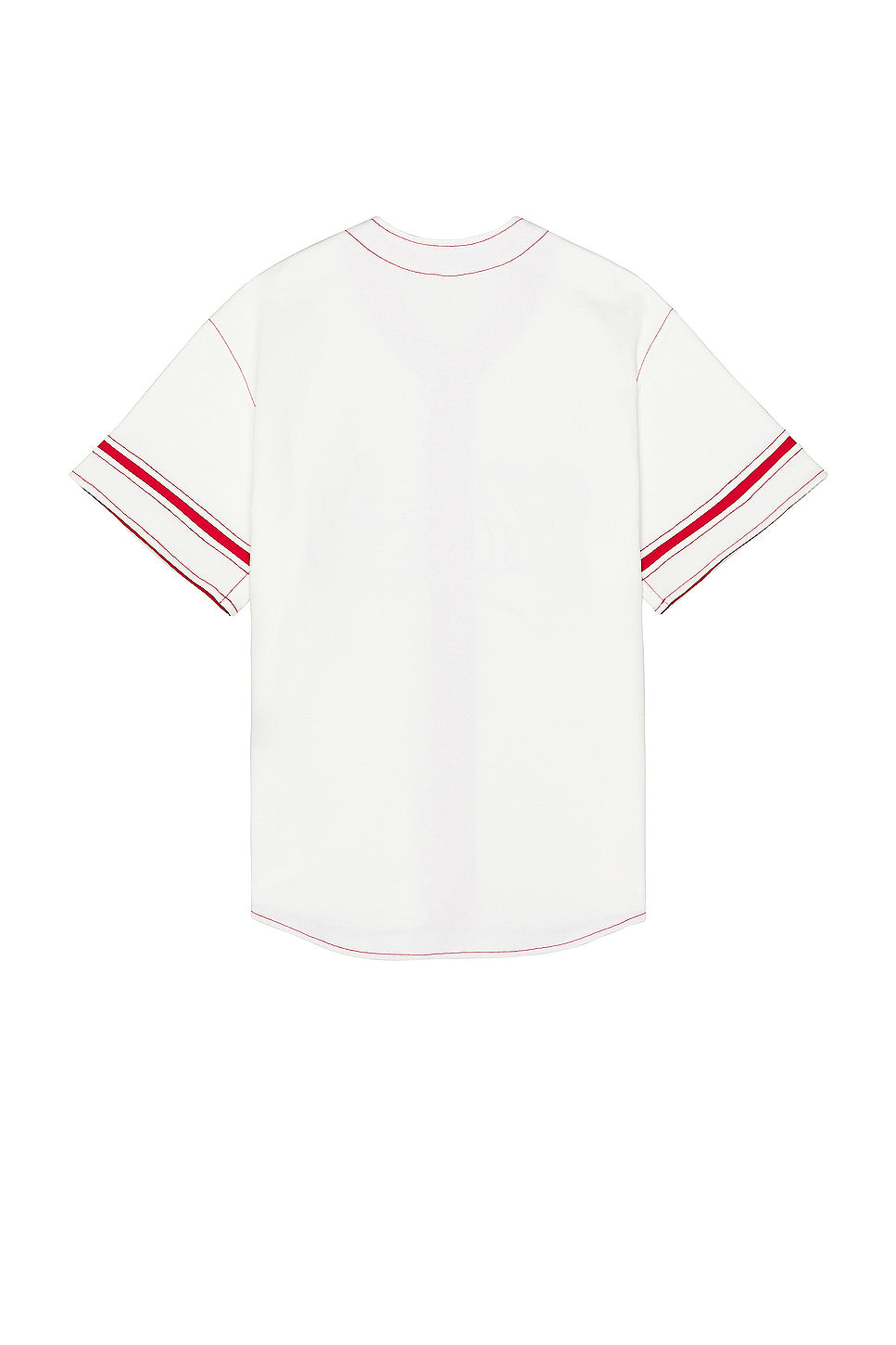 Oversized Baseball Short Sleeve Shirt