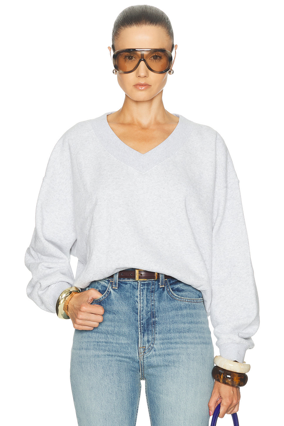 Baptown V-Neck Sweatshirt
