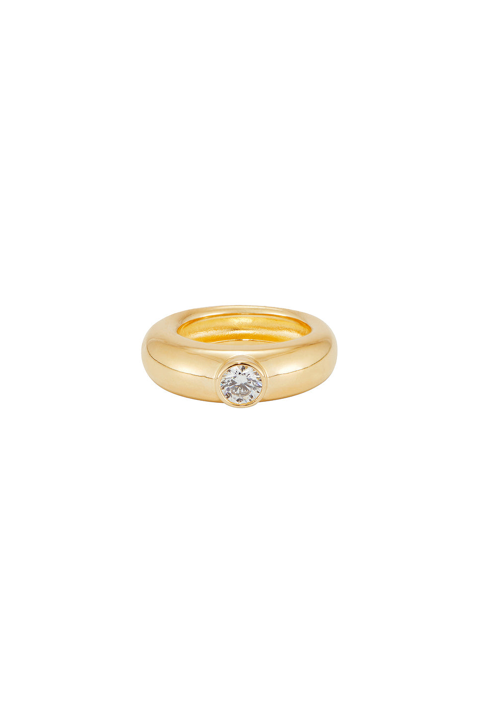 Zirconia Stacking Donut Ring