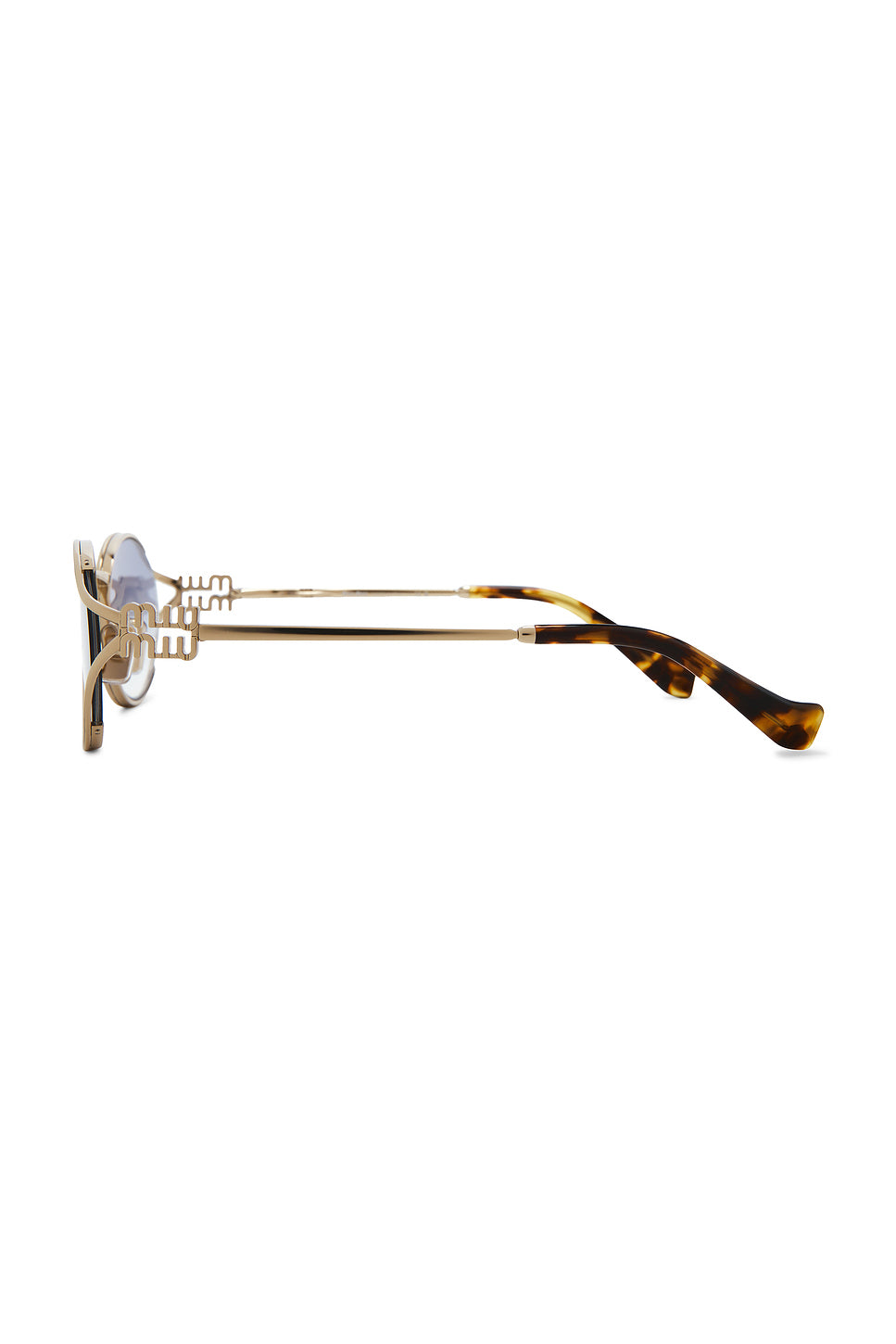 Oval Metal Sunglasses