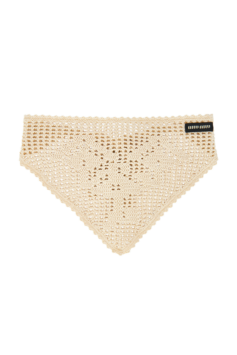 Crochet Filet Headscarf