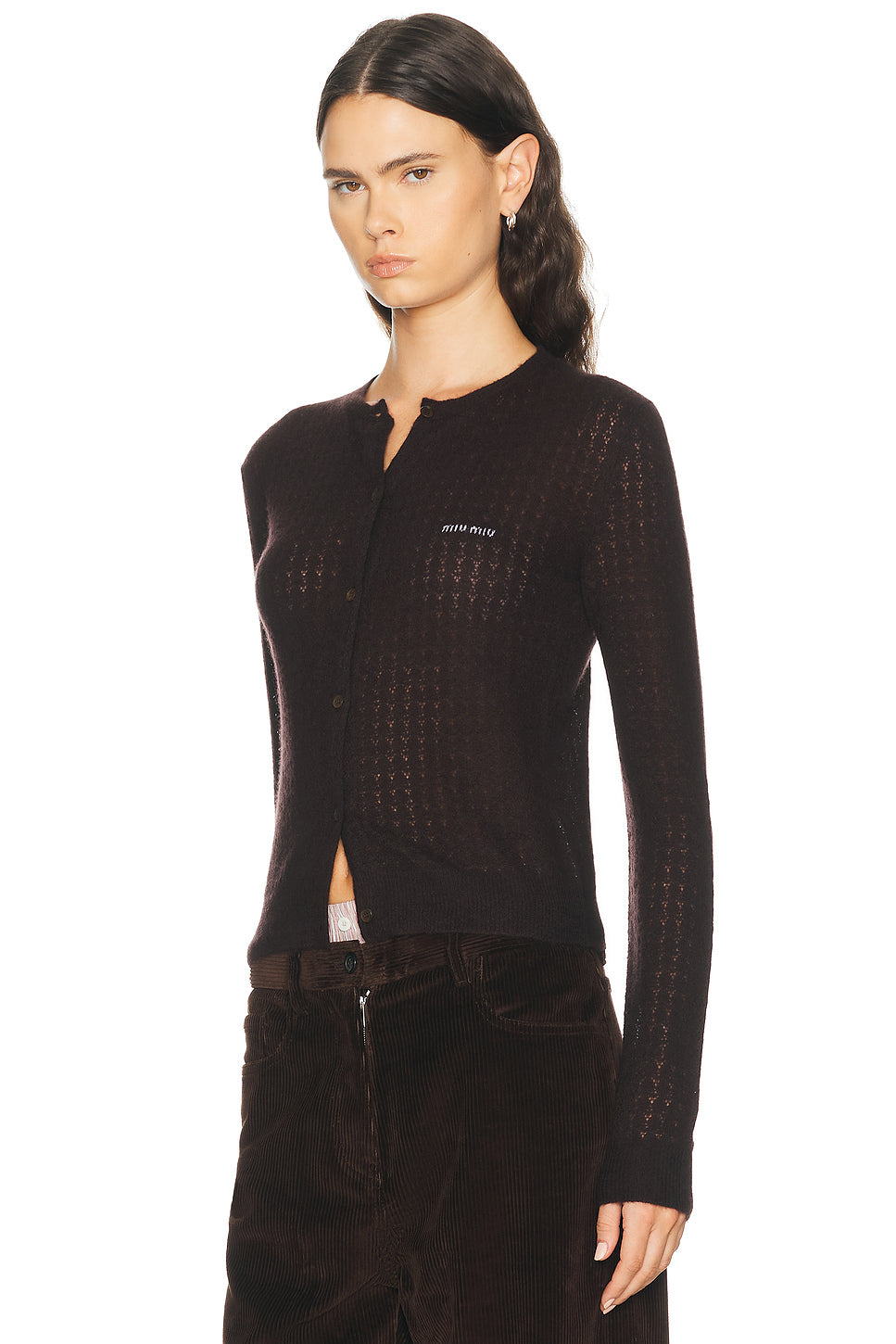 Cashmere Silk Pizzo Cardigan