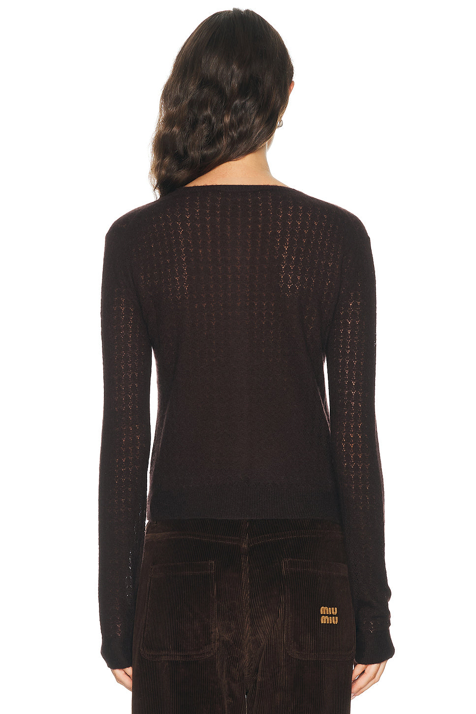 Cashmere Silk Pizzo Cardigan